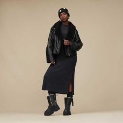 UGG Esmee Leather Boot Doublure Vamp UGGplush Dense